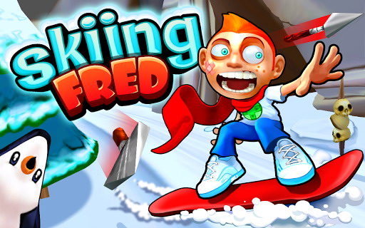 弗雷德滑雪：Skiing Fred