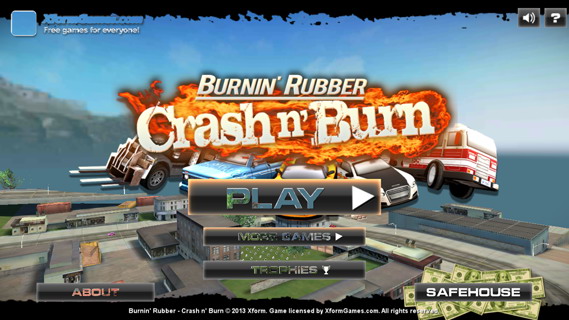火爆竞速：碰撞与燃烧:Burnin\\\' Rubber Crash n\\\' Burn