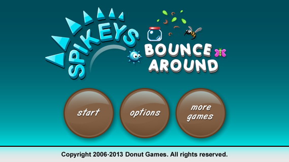 弹弹小刺球:Spikey\\\'s Bounce Around