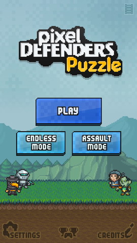 像素防御：Pixel Defenders Puzzle