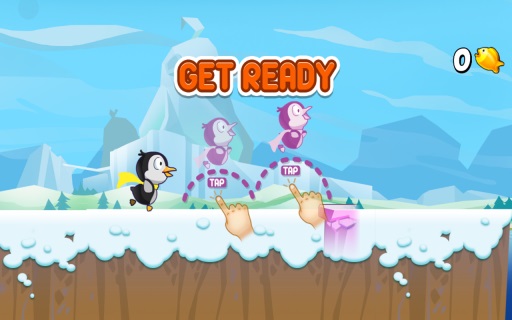 企鹅冰上跑酷