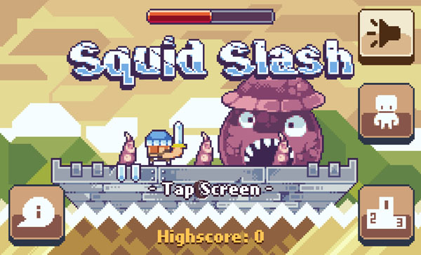 鱿鱼大战：怪物切片：Squid Slash Monster Slice
