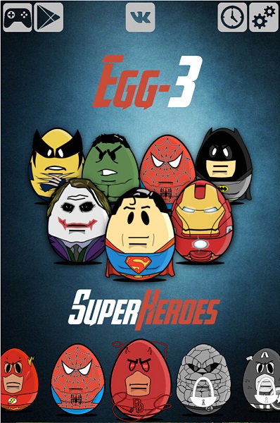 蛋蛋：超级英雄：Egg 3 Super Hero