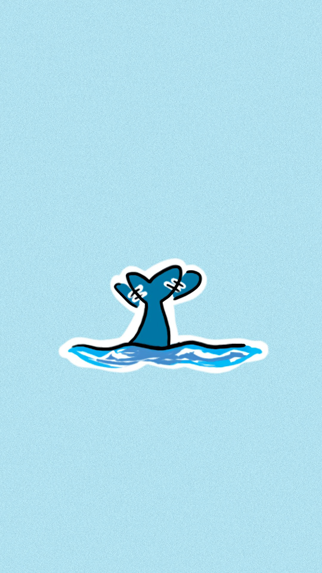 apk小游戏可爱卡通海豚图片手机壁纸安卓手机壁纸高清截图5