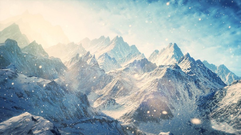 apk小游戏巍峨险峻的雪山风景手机壁纸安卓手机壁纸高清截图4