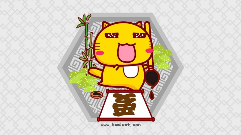 apk小游戏哈咪猫中国风卡通手机壁纸安卓手机壁纸高清截图8