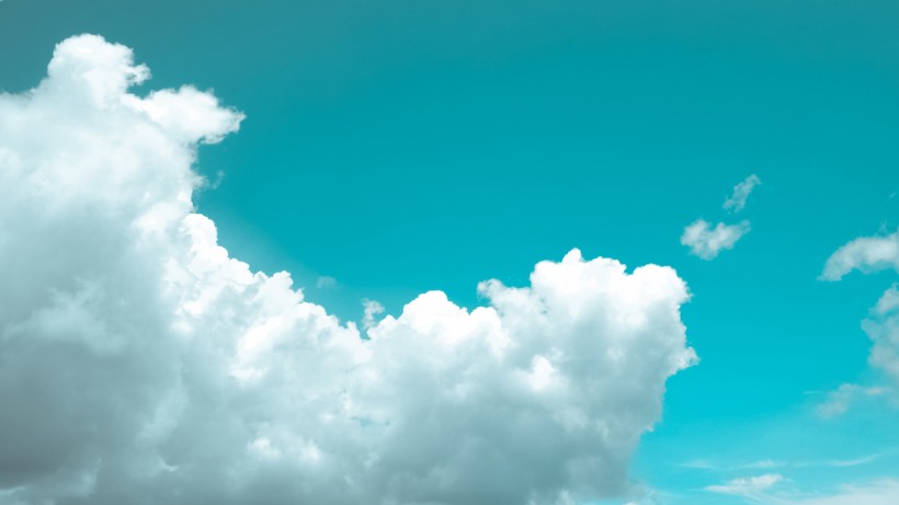 apk小游戏蔚蓝天空白云自然风景手机壁纸安卓手机壁纸高清截图3