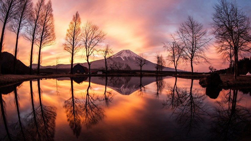apk小游戏日本富士山自然风景手机壁纸安卓手机壁纸高清截图7