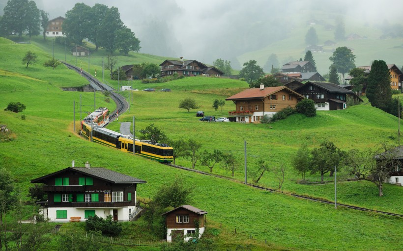 apk小游戏优美的瑞士小镇自然风景手机壁纸安卓手机壁纸高清截图4