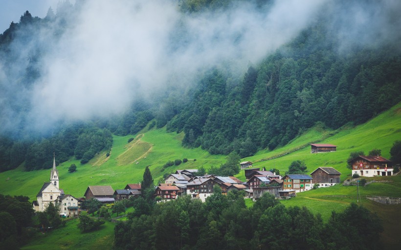 apk小游戏优美的瑞士小镇自然风景手机壁纸安卓手机壁纸高清截图7
