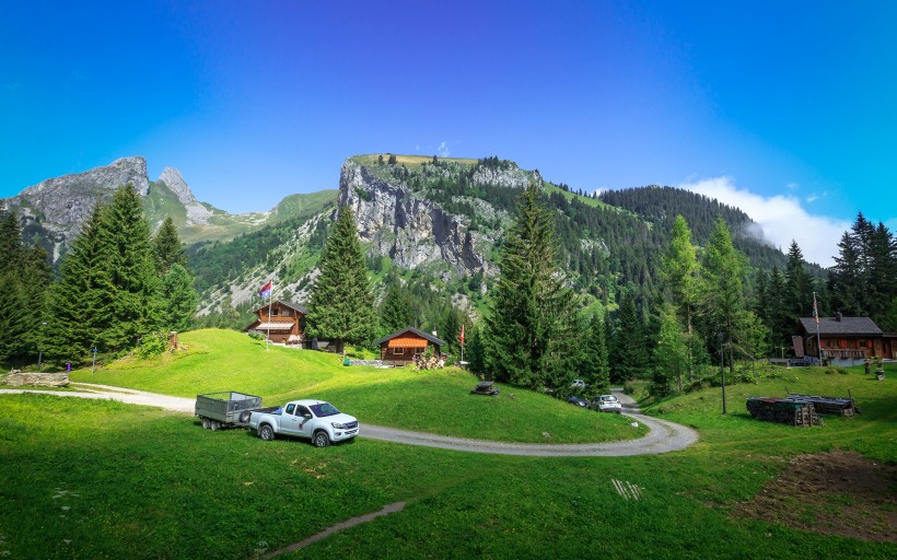 apk小游戏优美的瑞士小镇自然风景手机壁纸安卓手机壁纸高清截图3