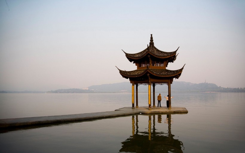 apk小游戏杭州西湖自然风景手机壁纸安卓手机壁纸高清截图8
