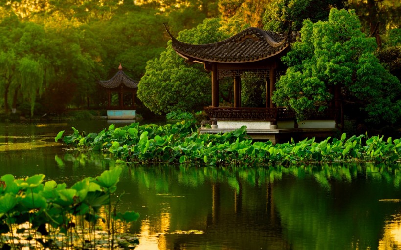 杭州西湖自然风景手机壁纸