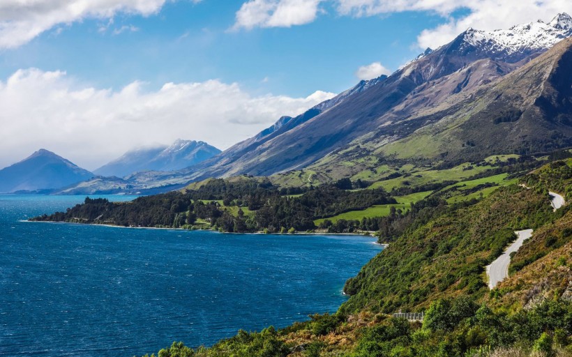 apk小游戏新西兰瓦卡蒂普湖自然风景手机壁纸安卓手机壁纸高清截图4