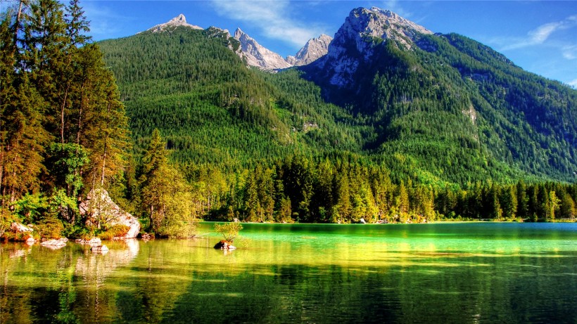 唯美青山绿水自然风景手机壁纸