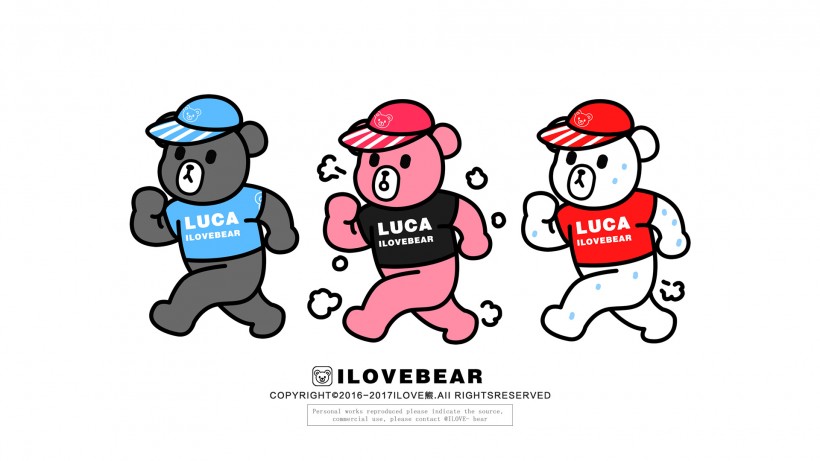 apk小游戏Luca熊卡通手机壁纸安卓手机壁纸高清截图4