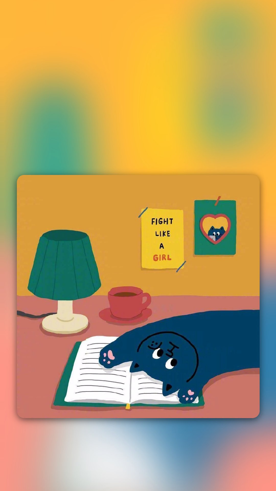 apk小游戏可爱萌系卡通猫咪手机壁纸安卓手机壁纸高清截图6