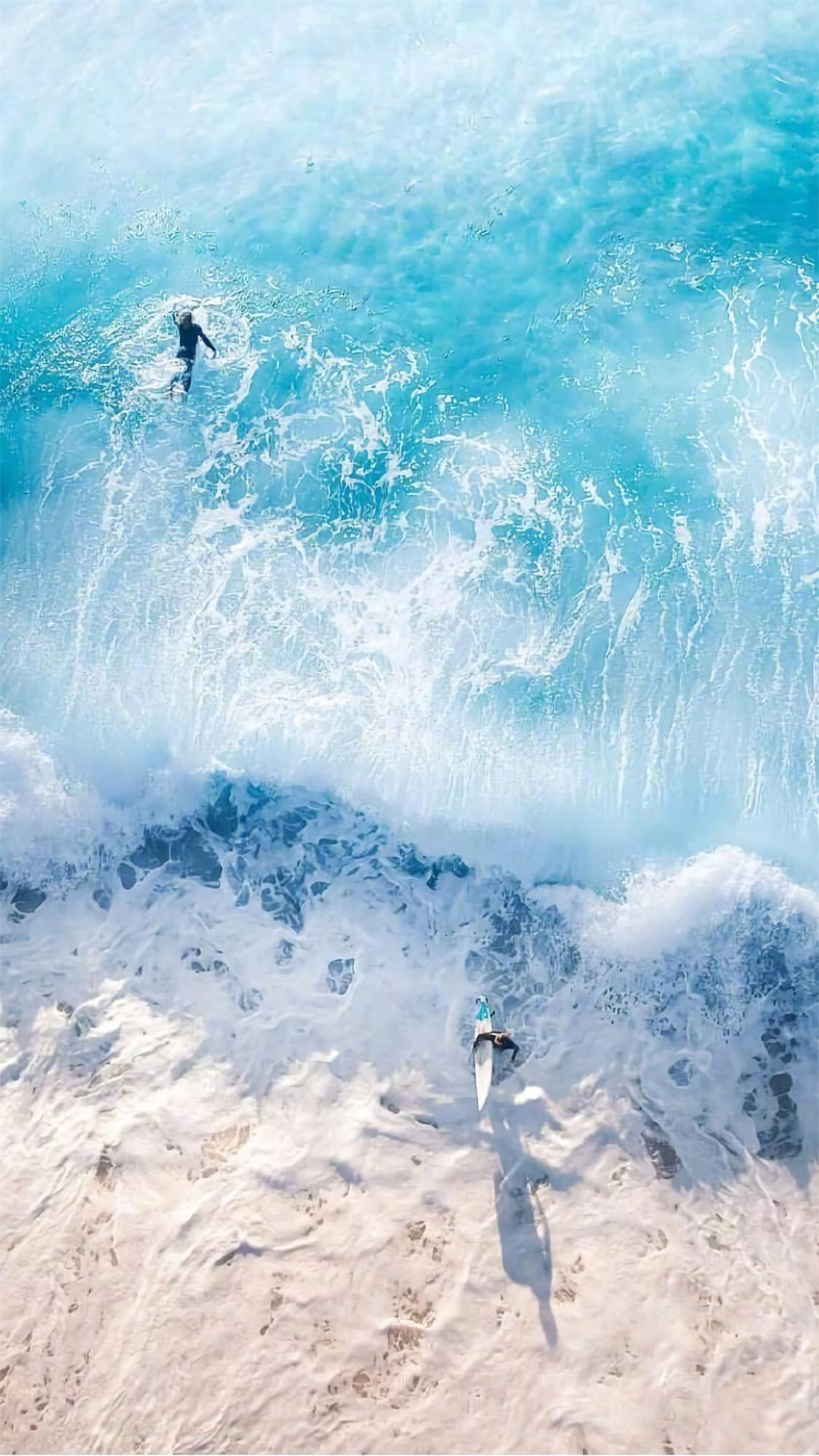 apk小游戏蓝色系海洋风景唯美高清手机壁纸安卓手机壁纸高清截图2