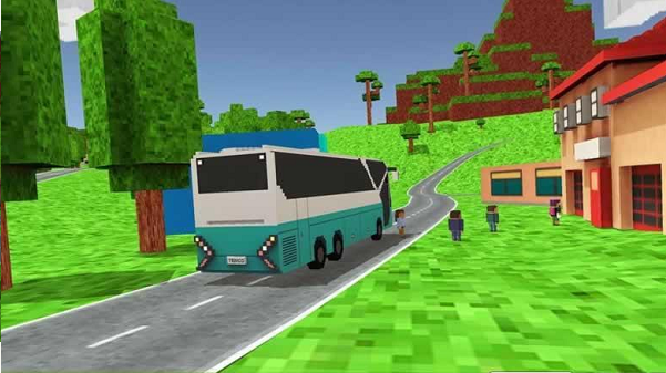 城市像素巴士模拟驾驶无限金币版