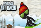 火柴人竞速滑雪游戏视频:Stickman Ski Racer
